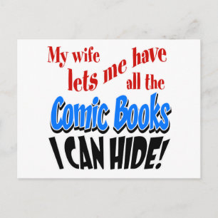 Meine Ehefrau Postkarte