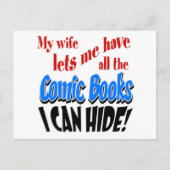 Meine Ehefrau Postkarte (Vorderseite)