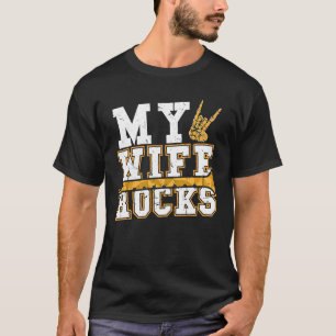 Meine Ehefrau Rocks Fluting & Flute 1 T-Shirt