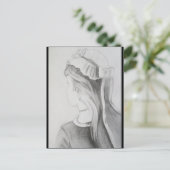 Meine Ehefrau und meine Schwiegermutter Postkarte (Stehend Vorderseite)