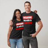 Meine Ehefrau wird albanisch gewarnt T-Shirt (Unisex)