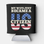 Meine Ehefrau wurde gerade ein US-Bürger und stolz Dosenkühler (Rückseite)