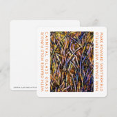 Meine eigene Gratis-Formularmalerkarte (Vorne/Hinten)