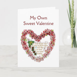 Meine eigene süße Valentine Feiertagskarte