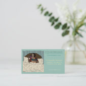 Meine eigene Visitenkarte (Stehend Vorderseite)