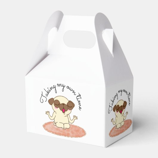 MEINE EIGENE ZEIT NEHMEN GESCHENKSCHACHTEL (Vorderseite)