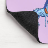 Meine Einhorn-Maus Mousepad (Ecke)