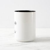 Meine Einstellung ist Dankbarkeit Tasse (Mittel)