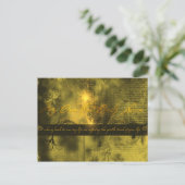 Meine einzige und einzige Liebe Postkarte (Stehend Vorderseite)