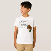Meine Eltern denken, dass sie das Sagen haben. Das T-Shirt (Vorne ganz)