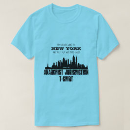 Meine Eltern gingen nach New York - ein MisterP-Sh T-Shirt