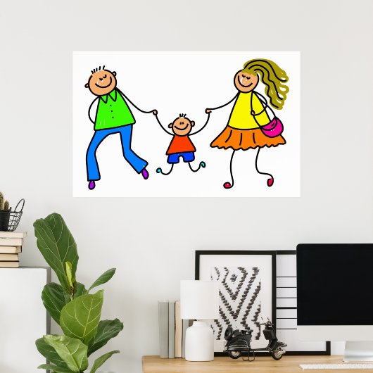 Meine Eltern Poster (Heimbüro)