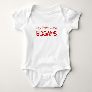 Meine Eltern sind Bogans T-Shirt Baby Strampler