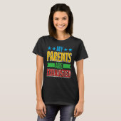 Meine Eltern sind erschöpft T-Shirt (Vorne ganz)
