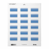 MEINE ELTERN SIND LAME BAR Mitzvah Rücksendeadress Adressaufkleber (Vorne)