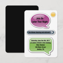 MEINE ELTERN SIND LAME Bat Bar Mitzvah Empfang Car