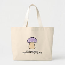 Meine emotionale Stützsuch-Tasche Lustiger Pilz