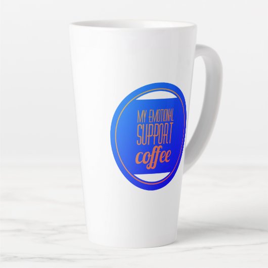 Meine emotionale Unterstützung Kaffee Milchtasse (Rechte Ecke)