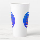 Meine emotionale Unterstützung Kaffee Milchtasse (Vorderseite)