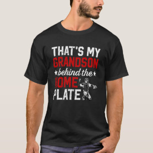 Meine Enkel Baseball Catcher Oma eines Baseballs T-Shirt