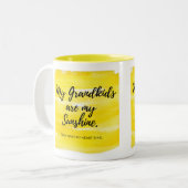 "Meine Enkel sind mein Sonnenschein" 11oz Tasse (Vorderseite Links)