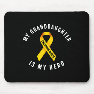 Meine Enkelin ist mein Helden-Kinderkrebs Ribbo Mousepad