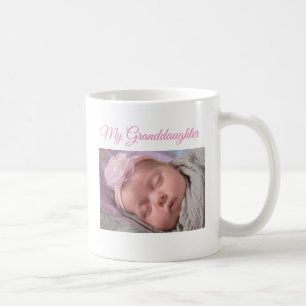 Meine Enkelin-personalisierte Foto-Kaffee-Tasse Kaffeetasse