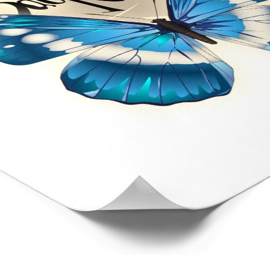 Meine Enkelin Poster (Ecke)