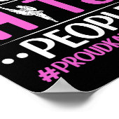 Meine Enkelin trifft Leute Proud Karate Granny G Poster (Ecke)