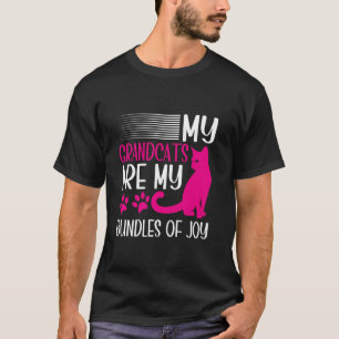 Meine Enkelkatzen sind meine Bündel der Freude Kat T-Shirt