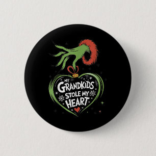 Meine Enkelkinder haben meiner Weihnachtsfamilie d Button