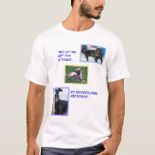 Meine Enkelkinder sind Hunde? T-Shirt (Vorderseite)