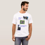 Meine Enkelkinder sind Hunde? T-Shirt (Vorne ganz)