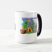 Meine Enten sind in einer Zauberei-Tasse Verwandlungstasse (VorderseiteRechts)