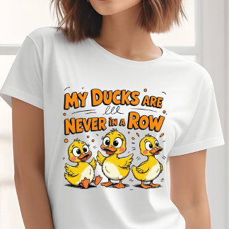 Meine Enten sind nie in einer Reihe Tri-Blend Shirt