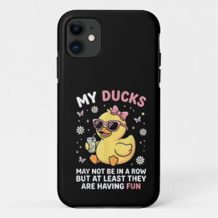 Meine Enten sind vielleicht nicht in einer Reihe L Case-Mate iPhone Hülle