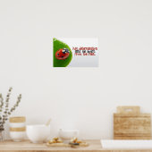 "Meine Entschlossenheit" Motivation Affirmation Poster (Küche)