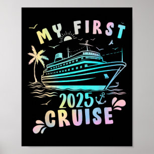 Meine erste 2025 Kreuzfahrt passende Familien-Outf Poster