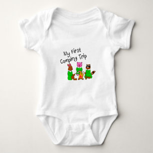 Meine erste Camping Reise Baby Strampler