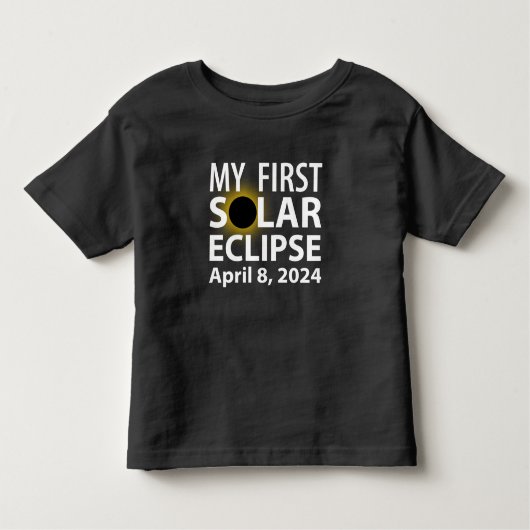 Meine erste Eclipse Kleinkind T-shirt (Vorderseite)