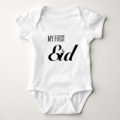 Meine erste Eid // Islamische Feier Baby Strampler (Vorderseite)