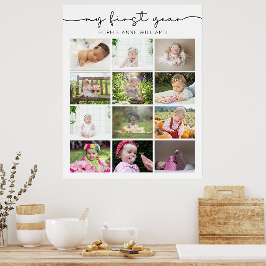 Meine erste FotoCollage Poster (Küche)