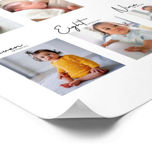 Meine erste FotoCollage Poster (Ecke)