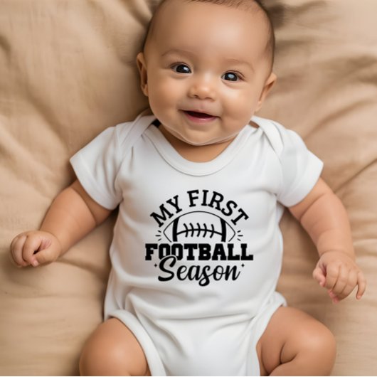 Meine erste Fußballsaison Gender Neutral Child, Baby Strampler