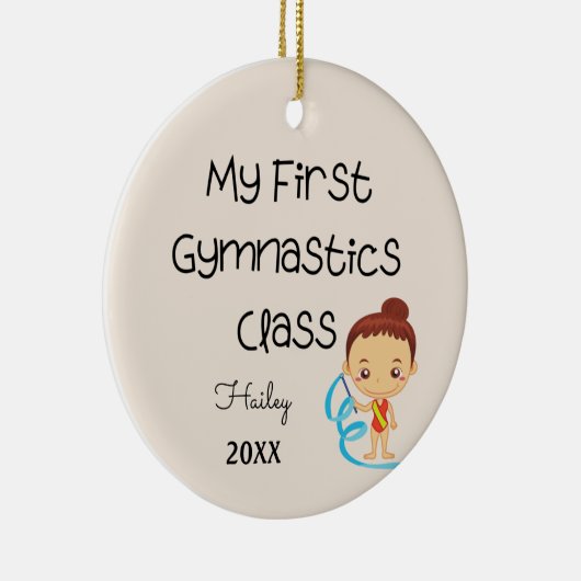 Meine erste Gymnastik-Klasse Ornament (Rechts)