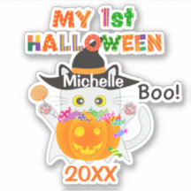 Meine erste Halloween-Geisterkatze