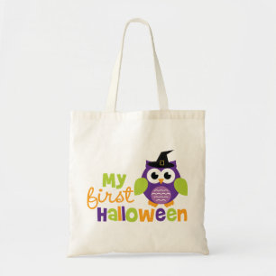 Meine erste Halloween-Hexe-Eule Tragetasche
