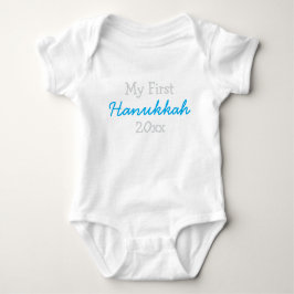 Meine erste Hanukkah Baby Strampler