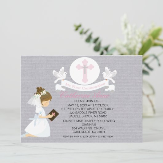 Meine erste heilige einladung (Stehend Vorderseite)