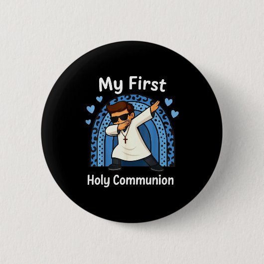Meine erste heilige Kommunion Button (Vorderseite)
